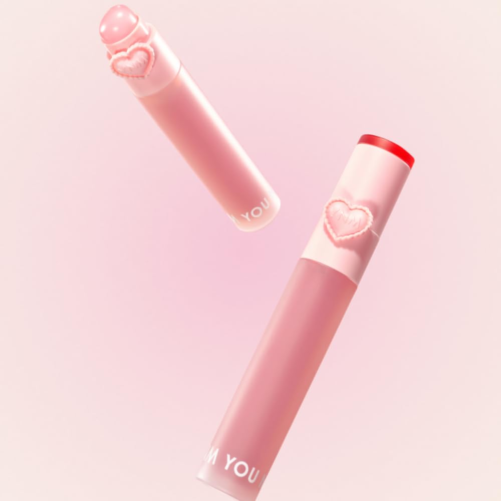 YNM Matte Veil Tint Salty Veil — Soft-Blur Lip Tint with Built-In Silicone Brush