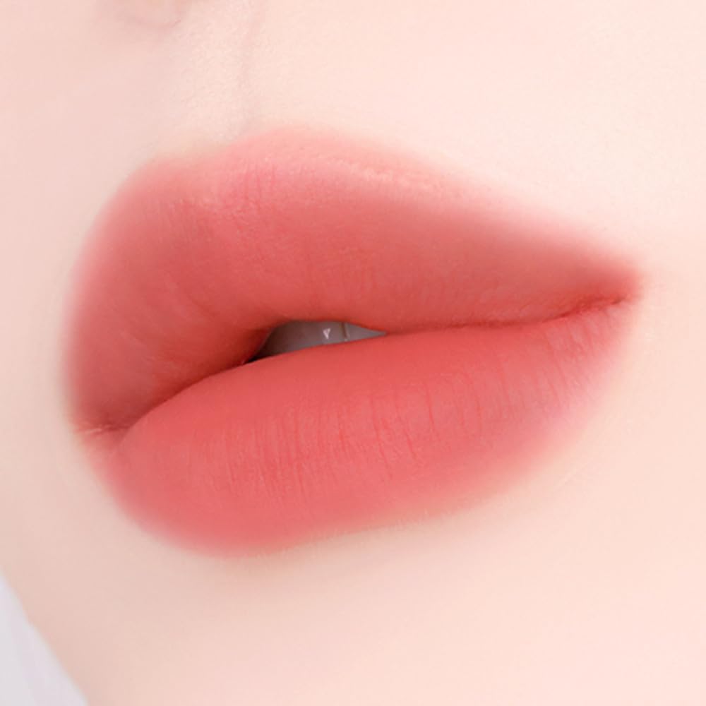YNM Matte Veil Tint Salty Veil — Soft-Blur Lip Tint with Built-In Silicone Brush