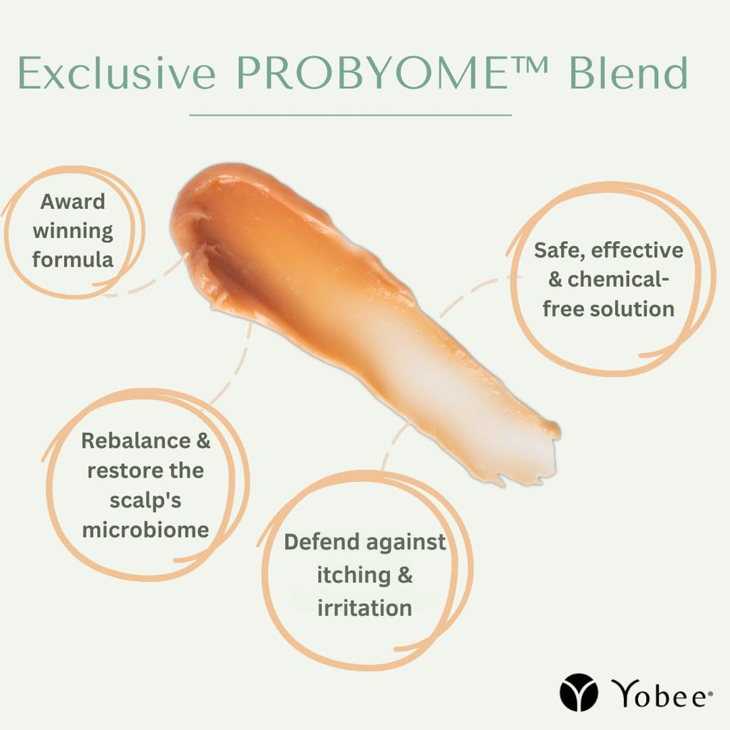 Yobee Calm & Comfort Scalp Mask – Gentle, Clinically Tested Hair Care for Kids & Teens (4 oz)