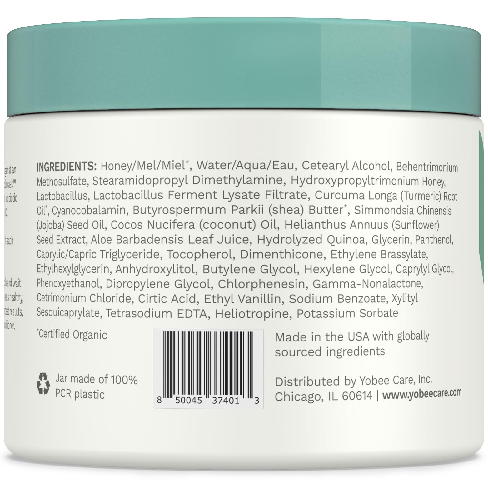 Yobee Calm & Comfort Scalp Mask – Gentle, Clinically Tested Hair Care for Kids & Teens (4 oz)