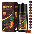 Yocisku Hair Dye Shampoo — Gray Coverage, 3-in-1 Color, Cleanse & Condition (Dark Coffee)