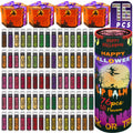 Yopela 76-Pack Halloween Lip Balm Party Favors – 18 Flavors, Vitamin E & Coconut Oil Lip Care Set
