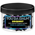 You Da Balm Organic Lip Balm – Coconut Flavor | USDA Certified 100% Natural Lip Moisturizer (24-Tube Jar)