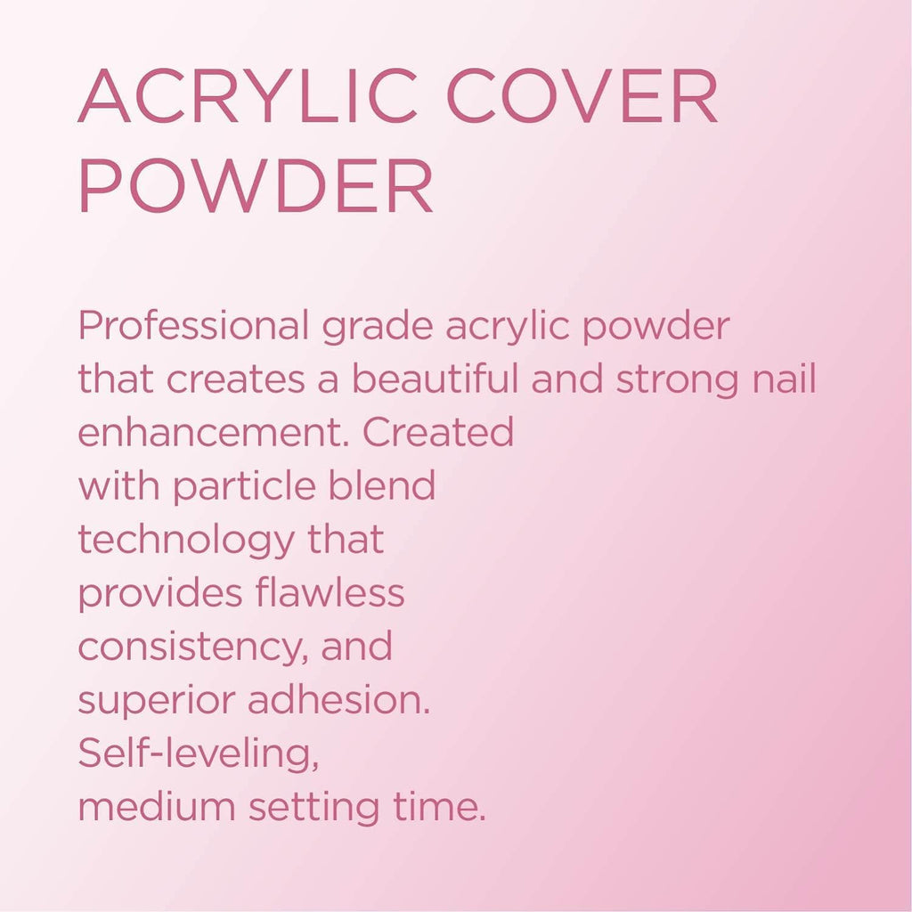 Young Nails Acrylic Cover Powder Taupe - Self-Leveling, 660g, Professional Grade