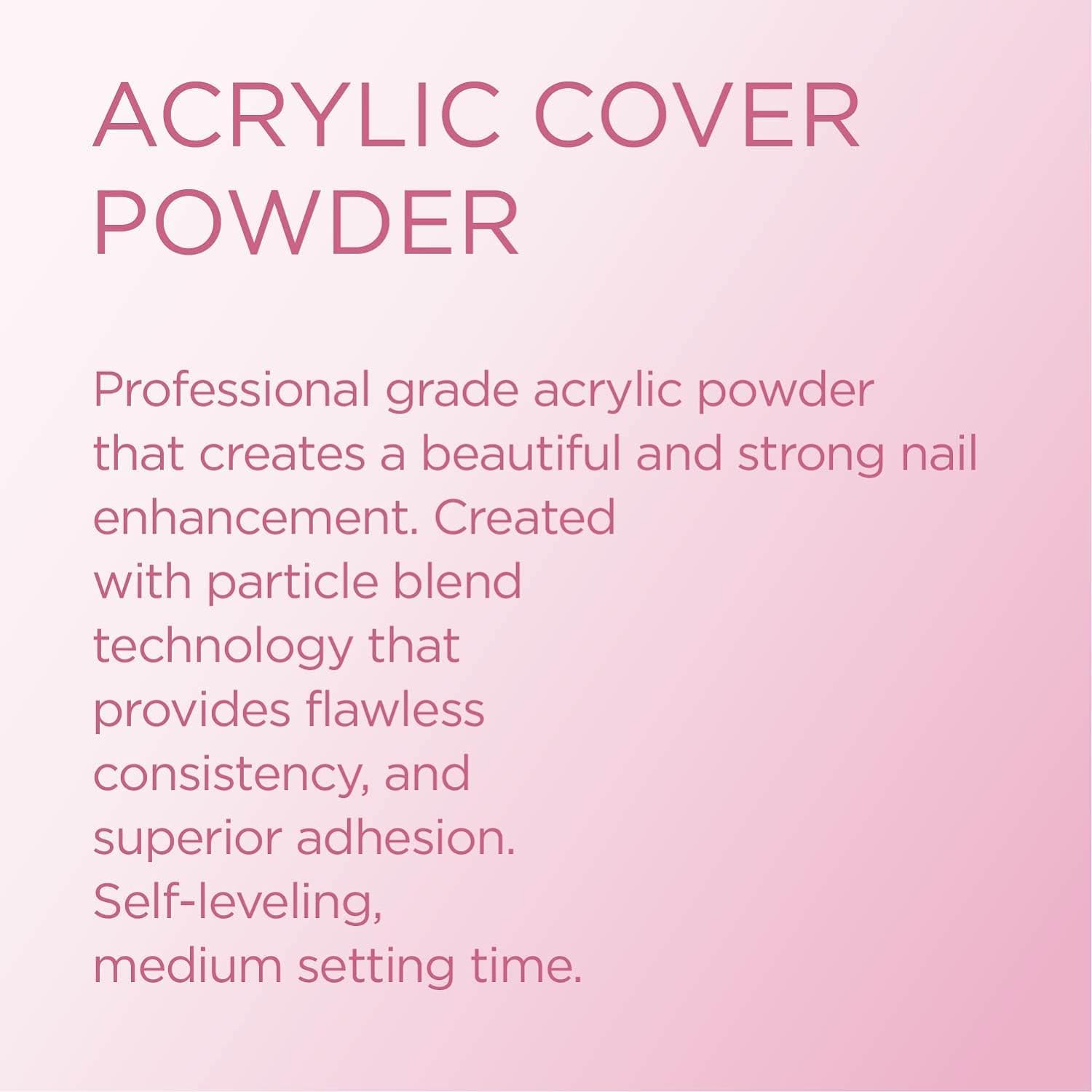 Young Nails Acrylic Cover Powder Taupe - Self-Leveling, 660g, Professional Grade