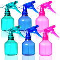 Youngever 6 Pack Empty Spray Bottles - 8 oz, 3 Colors | Leak-Proof, 3-Mode Sprayer