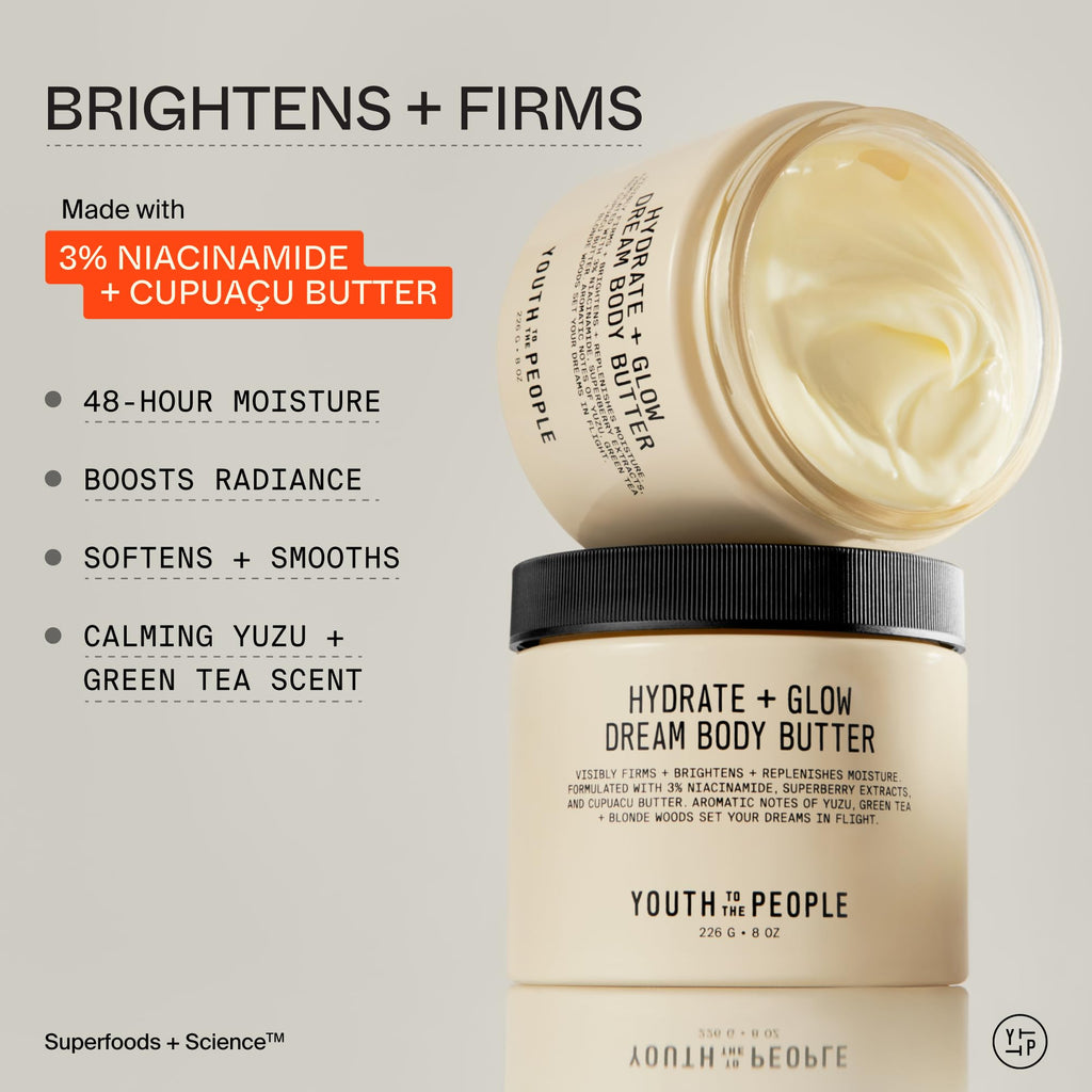 Dream A La Glow Set by Youth To The People – 2-Pc Face & Body Hydration Gift Set