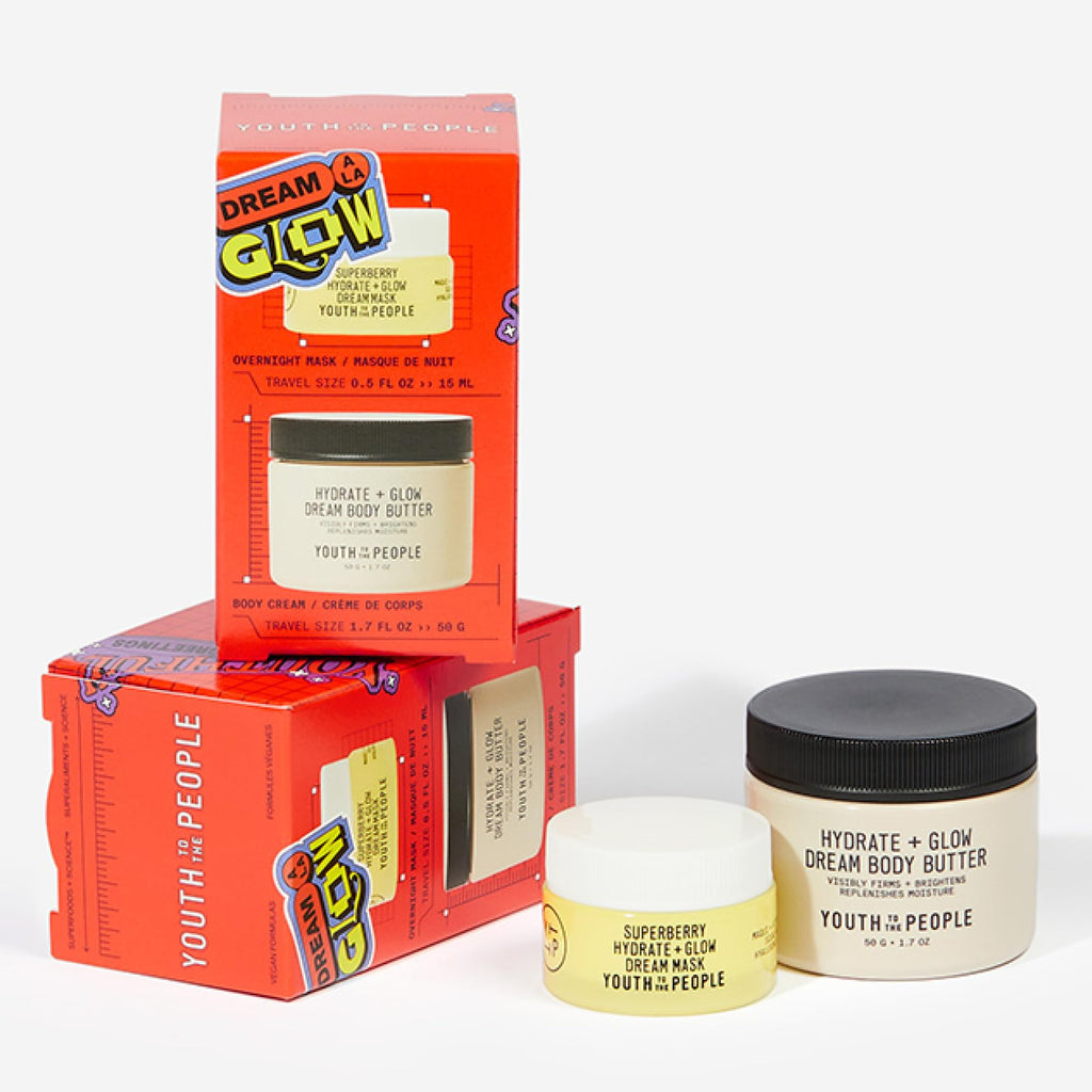 Dream A La Glow Set by Youth To The People – 2-Pc Face & Body Hydration Gift Set