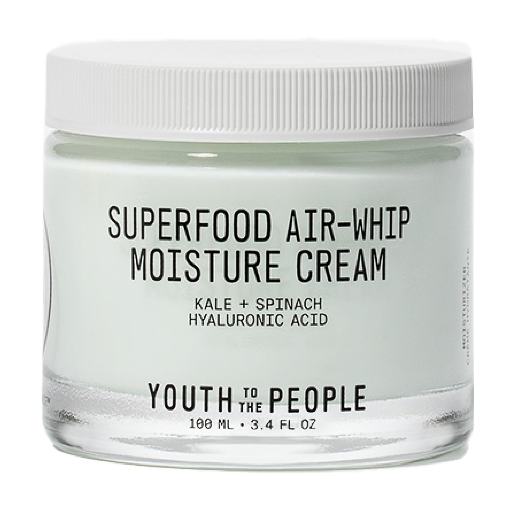 Youth To The People Superfood Air-Whip Moisture Cream Jumbo - Kale + Green Tea Hyaluronic Acid Moisturizer (3.4 fl oz)
