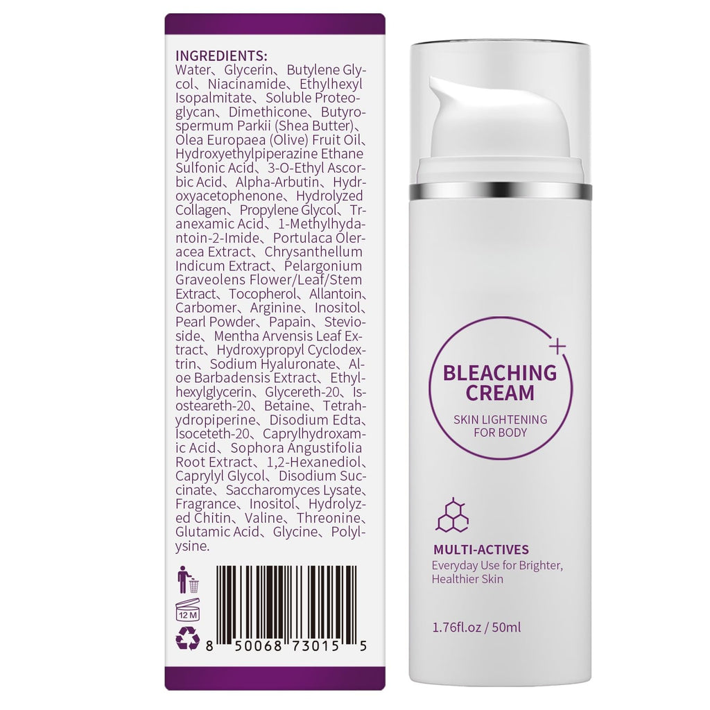 YTDB Skin Bleaching Cream – Lightweight, Moisturizing Dark Spot Remover for Body, Elbows, Knees & Intimate Areas (1.76 fl oz)