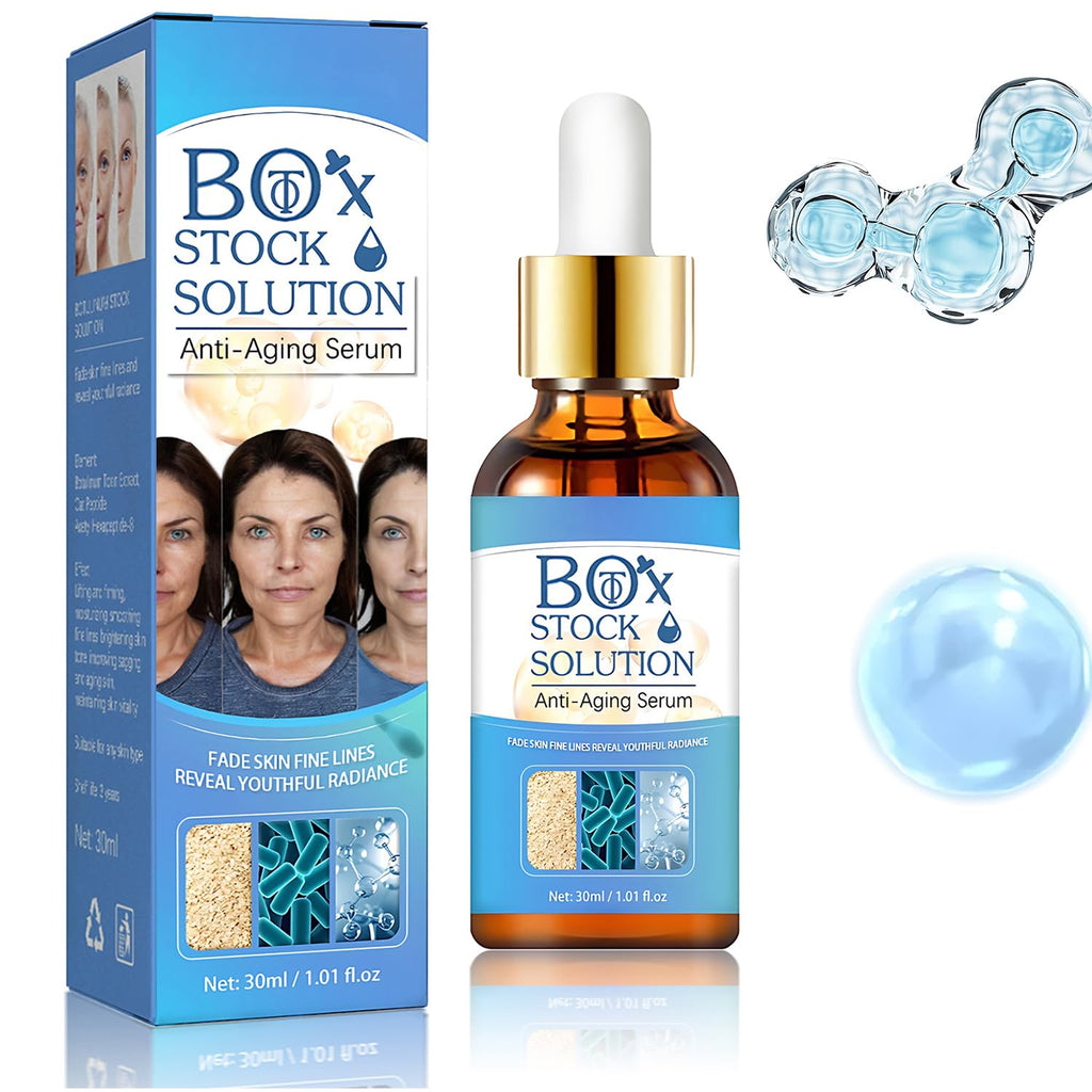 Yuanyuuo 2Box Stock Solution Facial Serum – Hydrating Anti-Aging Box Serum (2 Bottles)