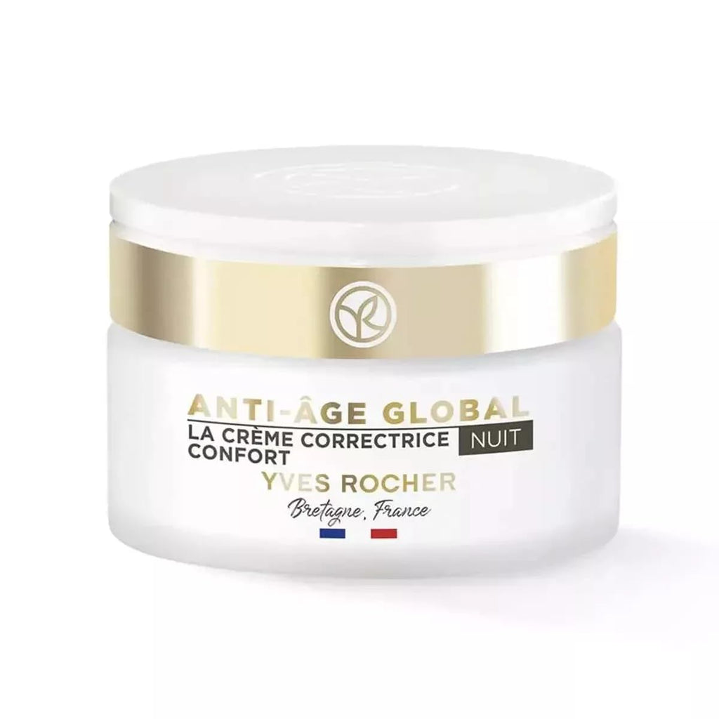 Yves Rocher Complete Anti-Age Global Night Care for Mature Skin – 50 ml