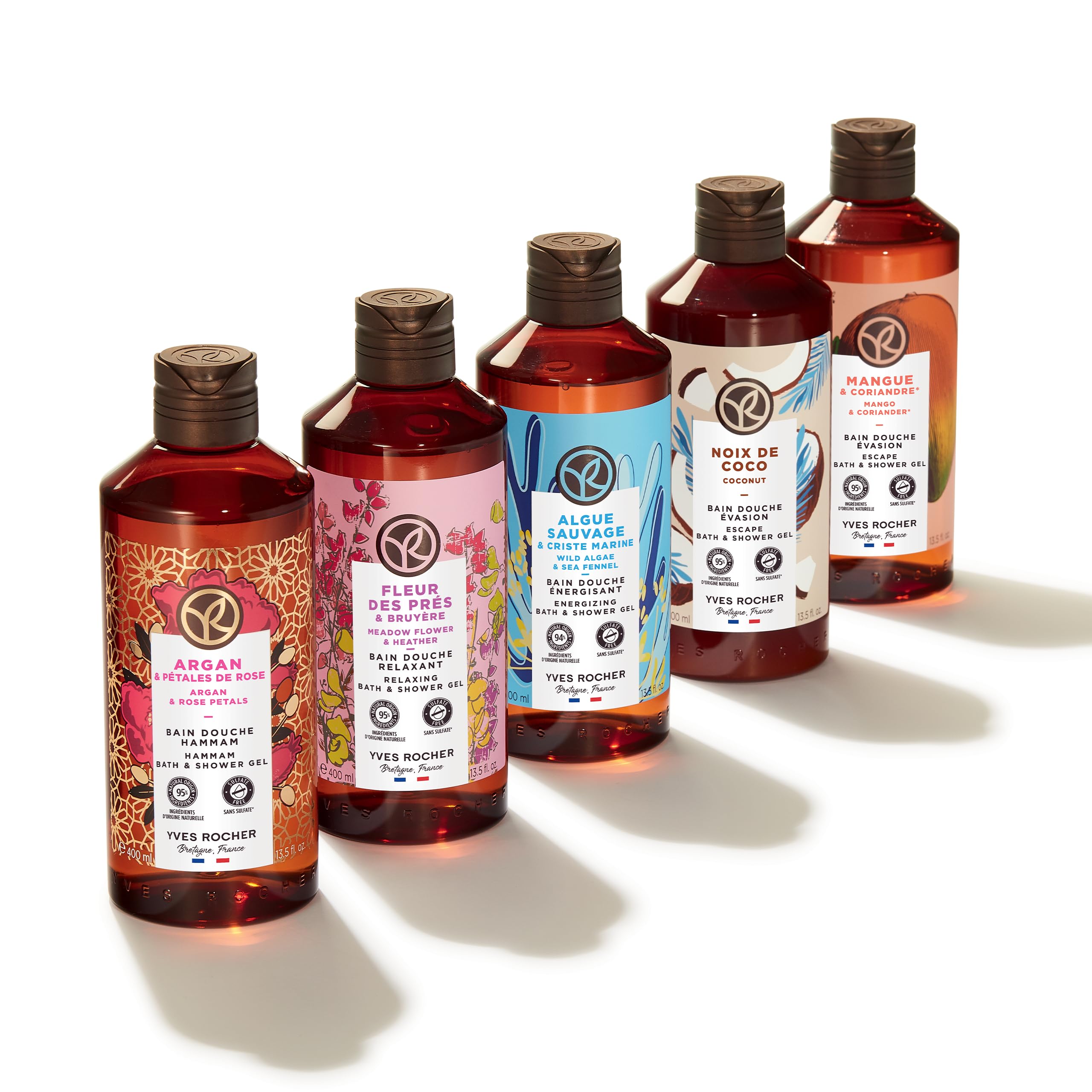 Yves Rocher Field Flowers & Heather Meadow Bath & Shower Gel – 400 ml