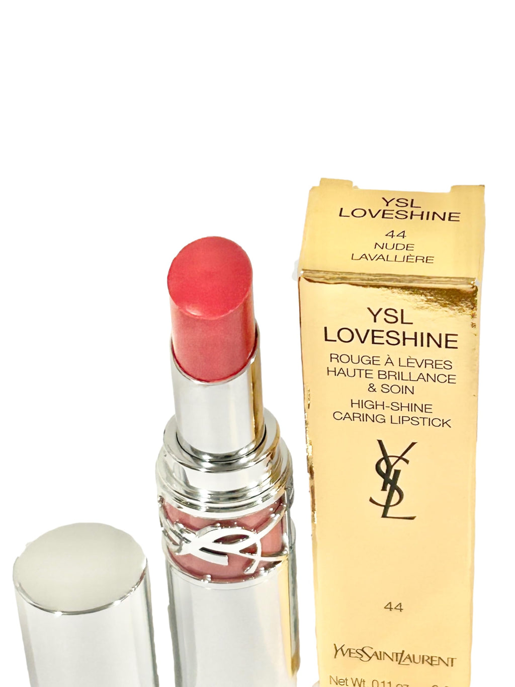 Yves Saint Laurent LOVESHINE High Shine Caring Lipstick #44 Nude Lavallière | Hydrating Gloss Lip Color
