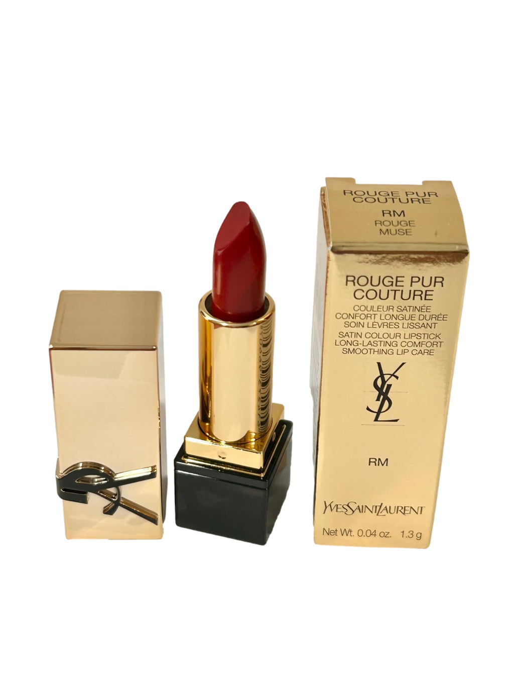 Yves Saint Laurent Rouge Pur Couture RM ROUGE MUSE Lipstick – Mini Travel Size 0.04 oz