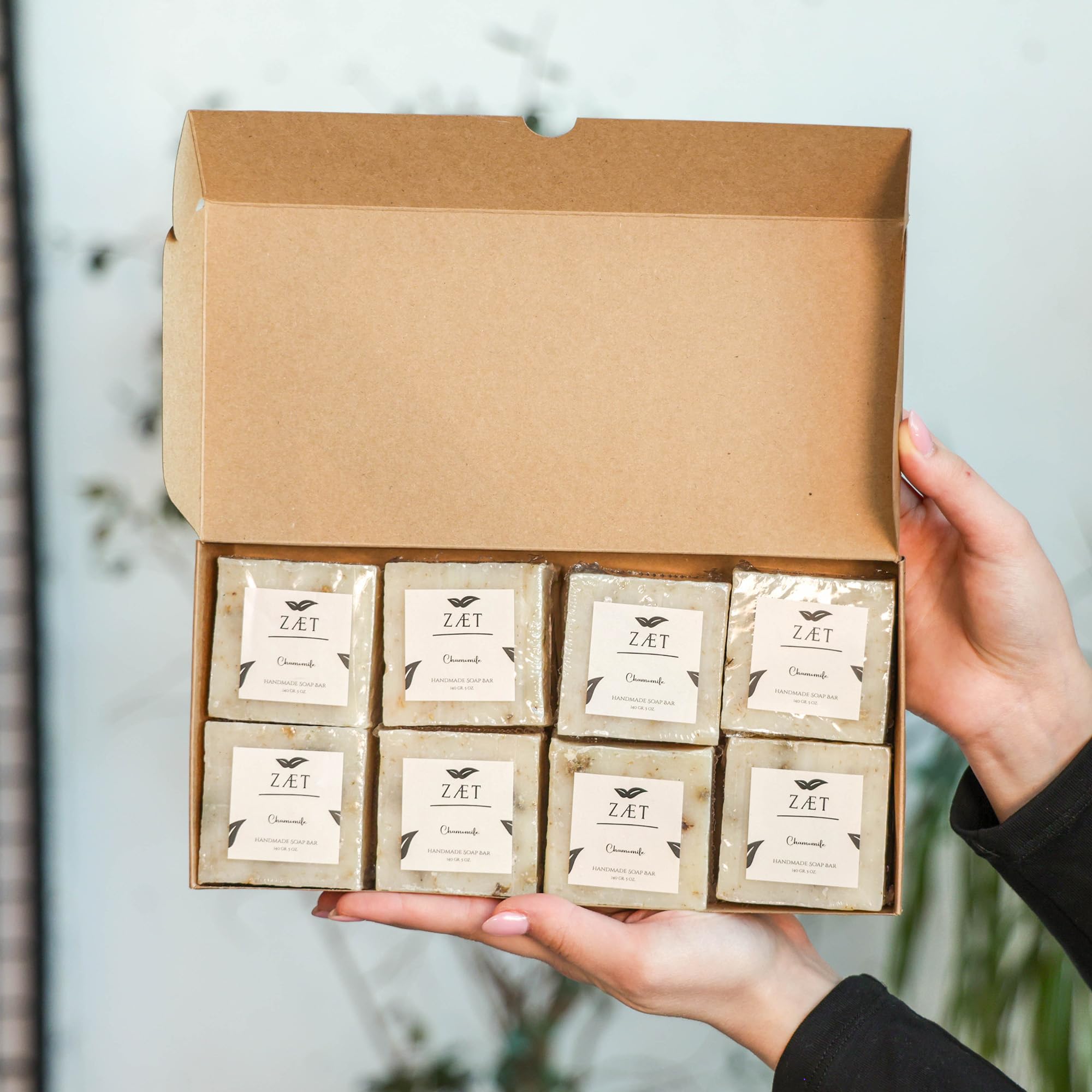ZÆT Chamomile Soap Bar - 8 Pack | Gentle Daily Cleanser