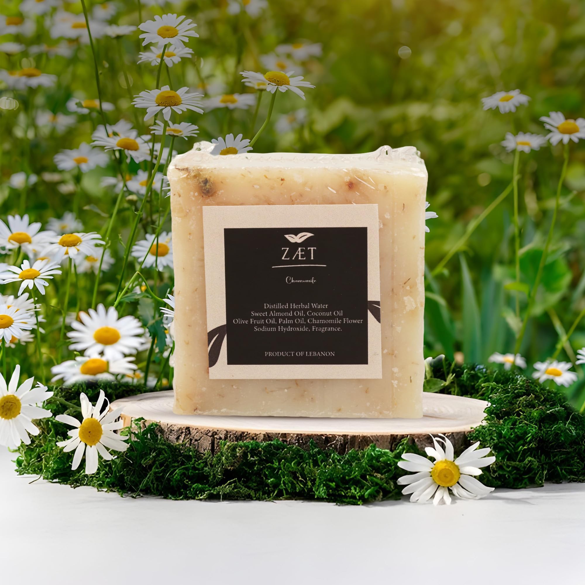 ZÆT Chamomile Soap Bar - 8 Pack | Gentle Daily Cleanser