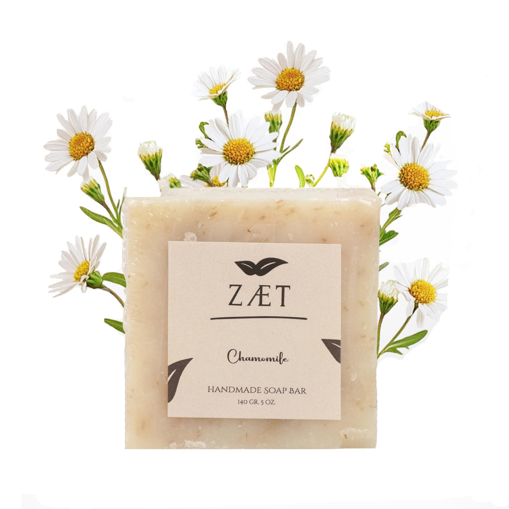 ZÆT Chamomile Soap Bar - 8 Pack | Gentle Daily Cleanser
