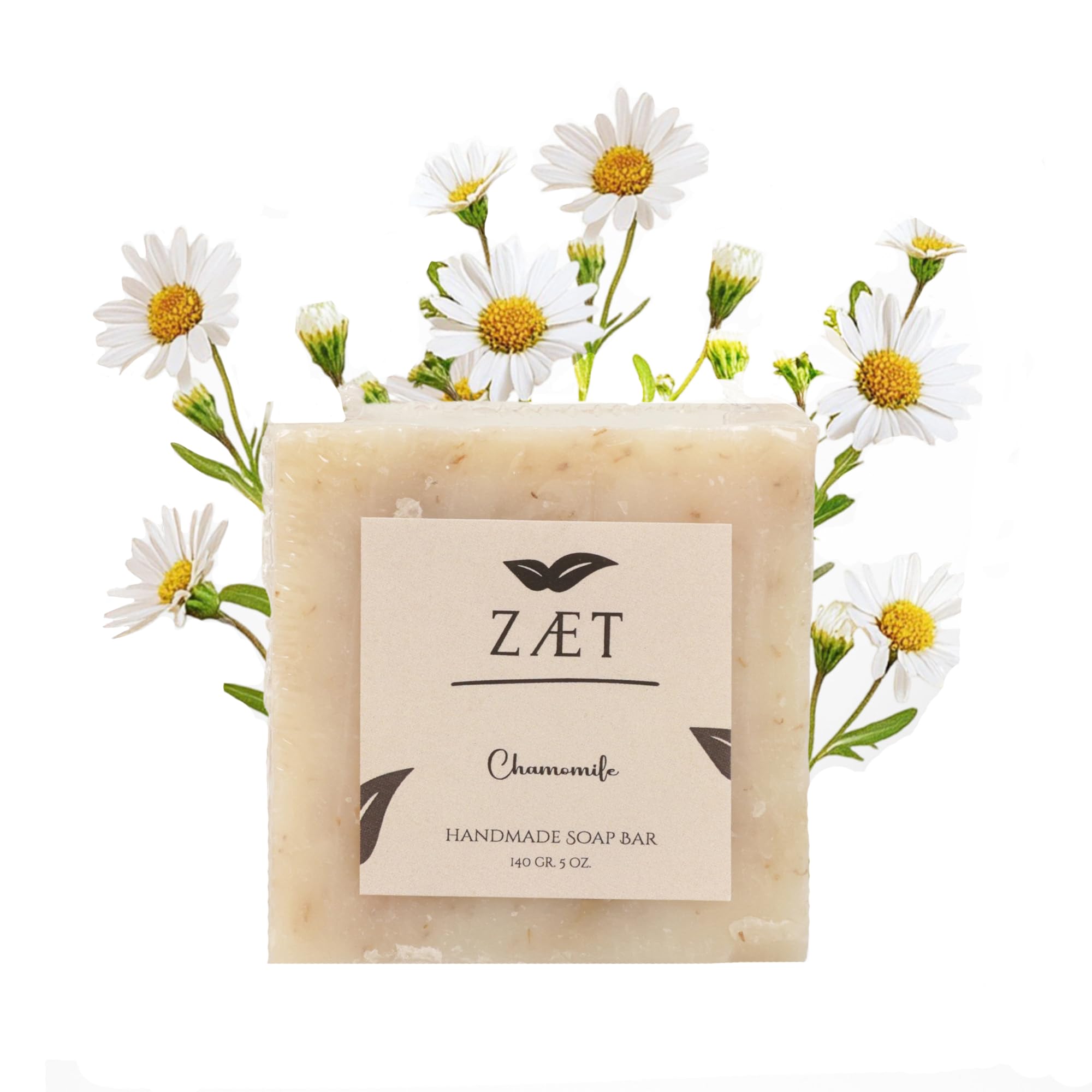 ZÆT Chamomile Soap Bar - 8 Pack | Gentle Daily Cleanser