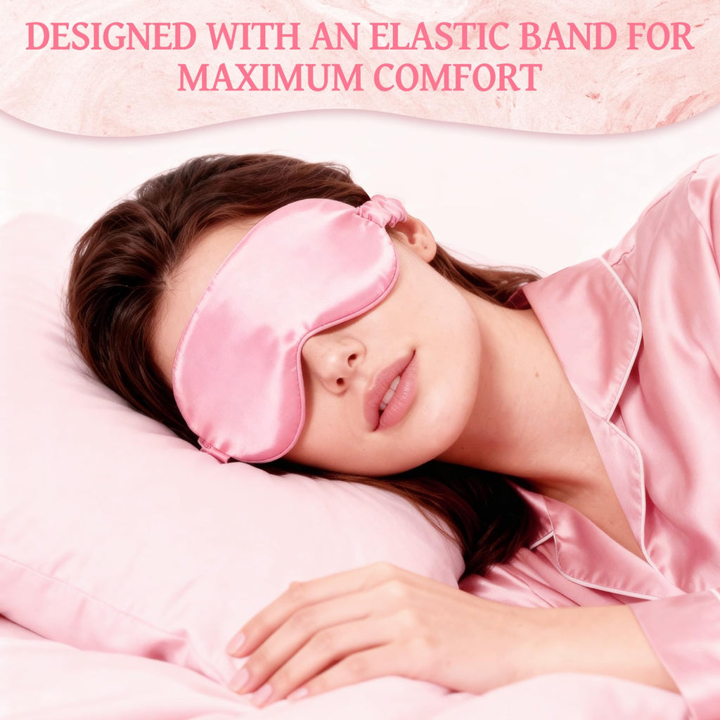 ZAHAT Mini Spa Kit for Girls – Pink Self-Care Gift Set with Eye Mask, Headband, Socks