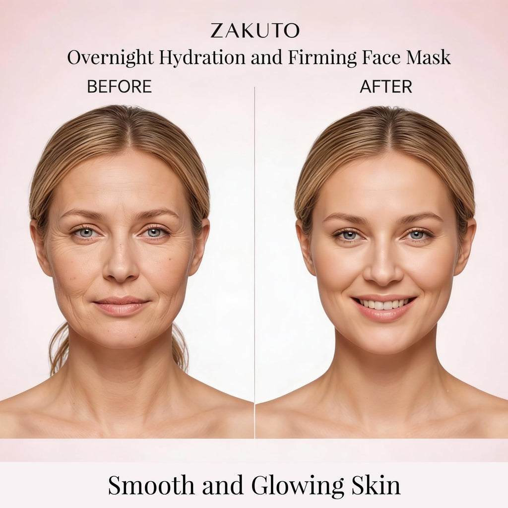 ZAKUTO Korean Formula Collagen Wrapping Mask – Overnight Peel-Off Hydration for Glass Skin