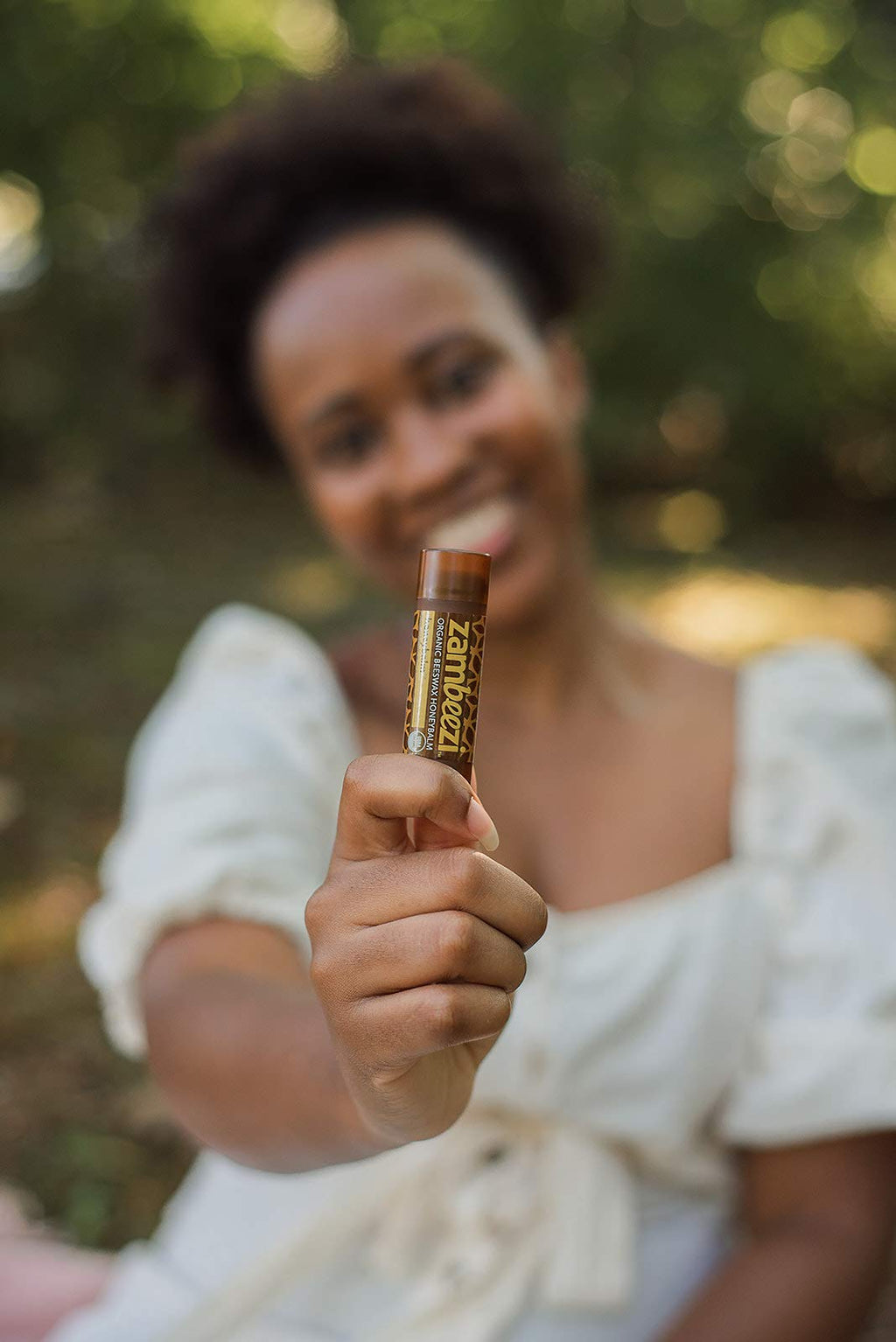 Zambeezi Fair Trade Organic Lip Balm – 6-Pack (Lemongrass, Tangerine, Wild Rose, Sweet Basil, Suncare, Honeybalm) | Ethically Sourced