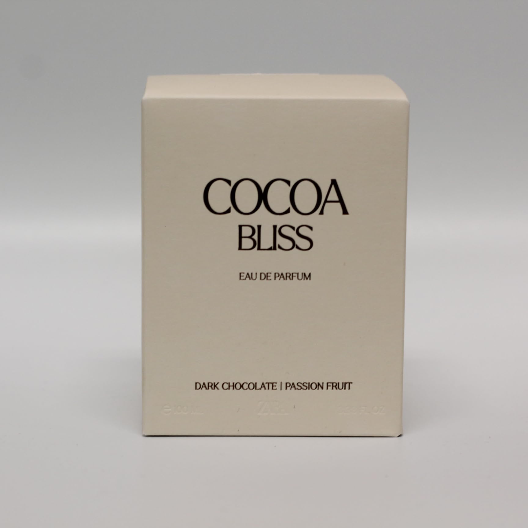 Zara Cocoa Bliss EDP for Women – Luxurious Chocolate & Vanilla Fragrance, 100 ml