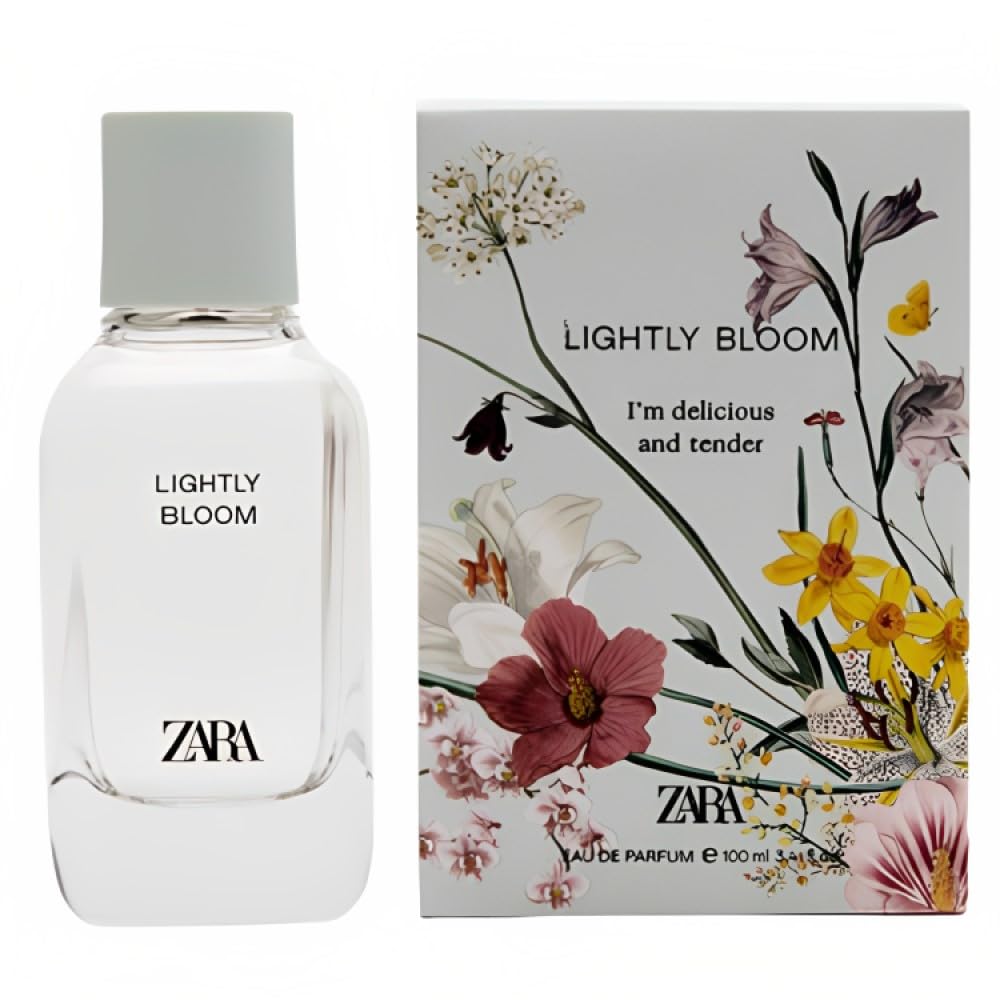 Zara Lightly Bloom Perfume for Women – EDP 100 ml (3.4 fl oz)