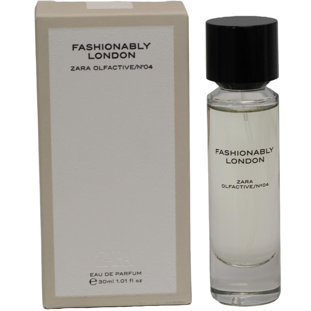 Zara Olfactive Nº04 Fashionably London Eau de Parfum Spray – Unisex 30ml