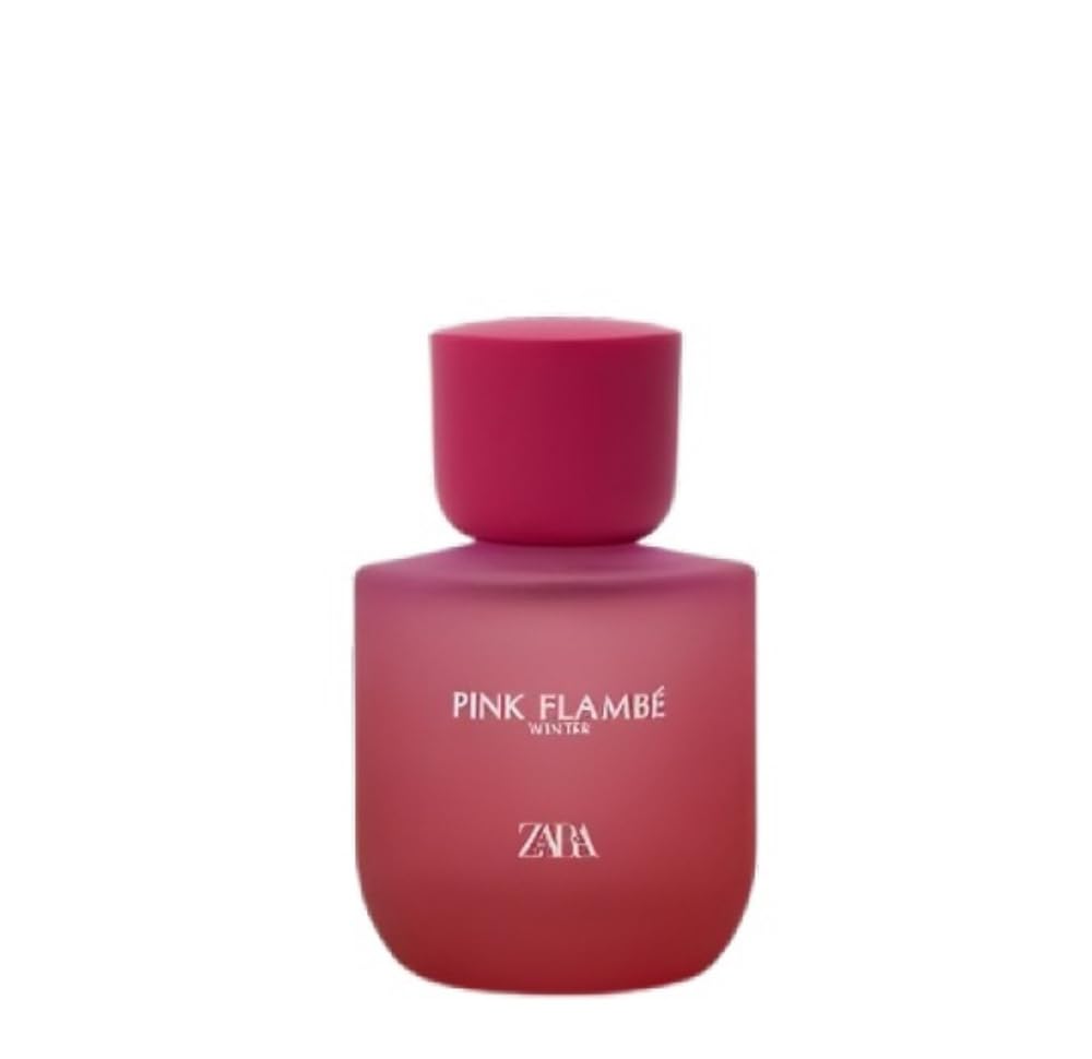 Zara Pink Flambé Winter EDT for Women – Warm Floral Perfume 90ml