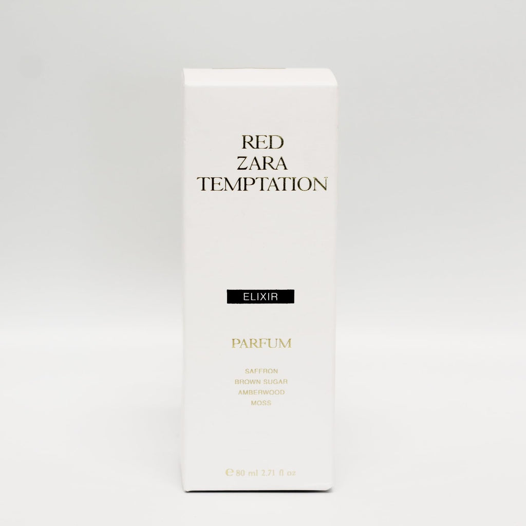 Zara Red Temptation Elixir Parfum for Women – EDP Spray 80ml | Elegant, Long-Lasting Scent