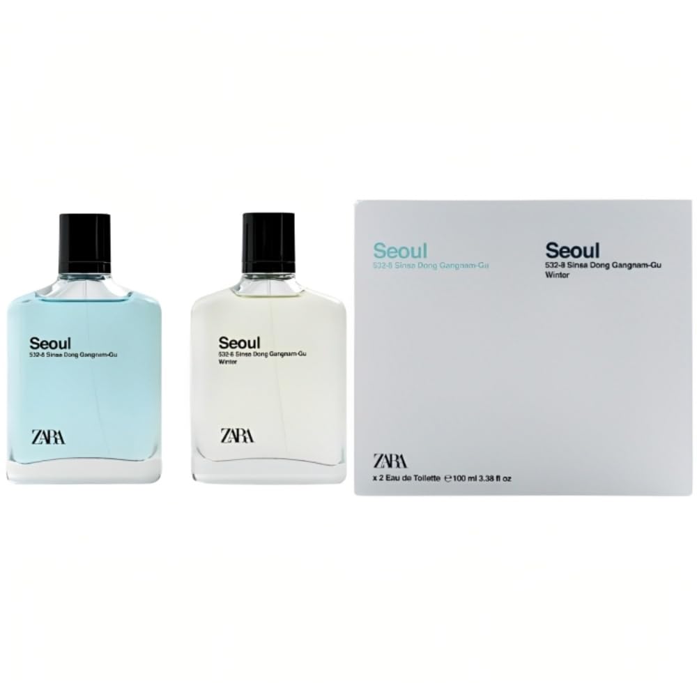 Zara Seoul + Seoul Winter EDT Duo for Men – 2 x 100ml