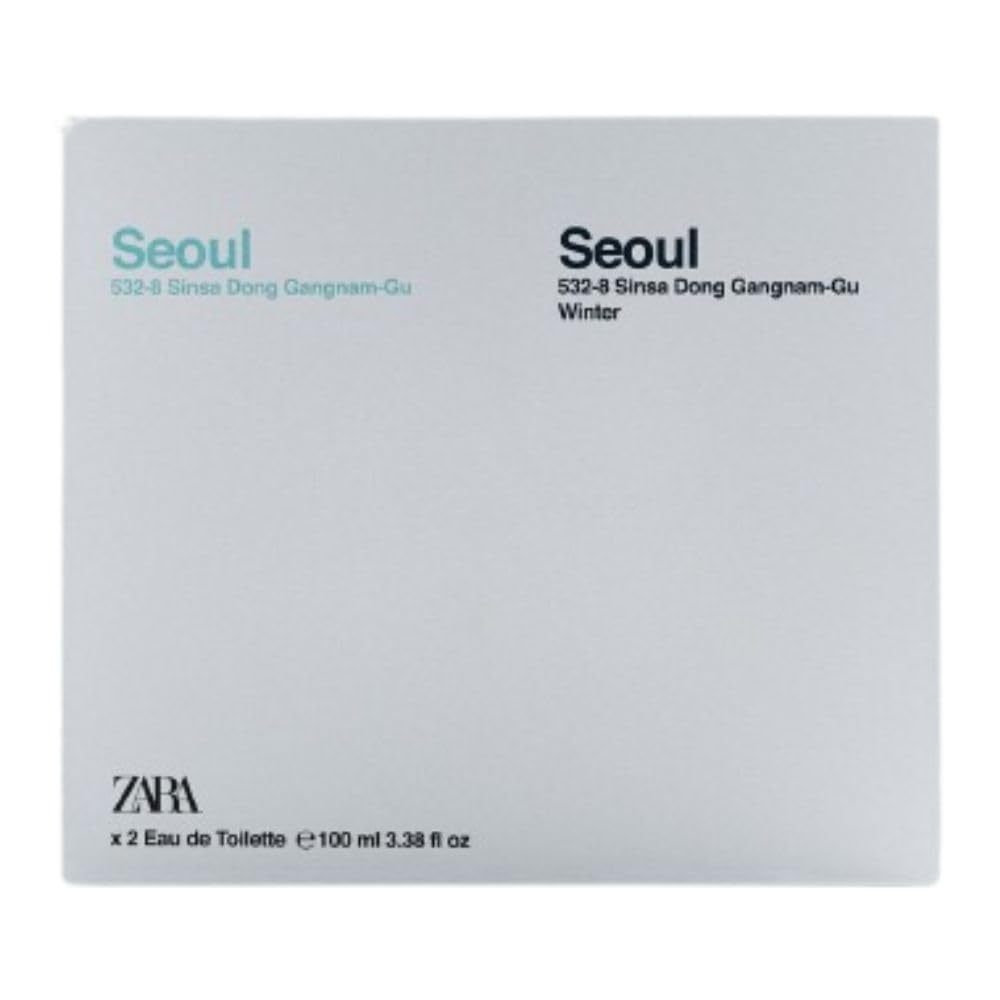 Zara Seoul + Seoul Winter EDT Duo for Men – 2 x 100ml