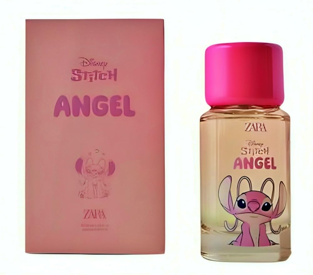 Zara Stitch Angel EDT for Girls – 50 ml | Fruity & Playful Scent