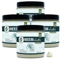 Zatural Neem Butter 4 Pack – Organic Coconut Oil & Neem Oil, Marula, Kokum, Rosemary for Sensitive Skin (8 oz each)