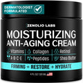 Zenolio Labs Mens Face Moisturizer Cream – Anti-Aging with Retinol & Peptides, 4 oz