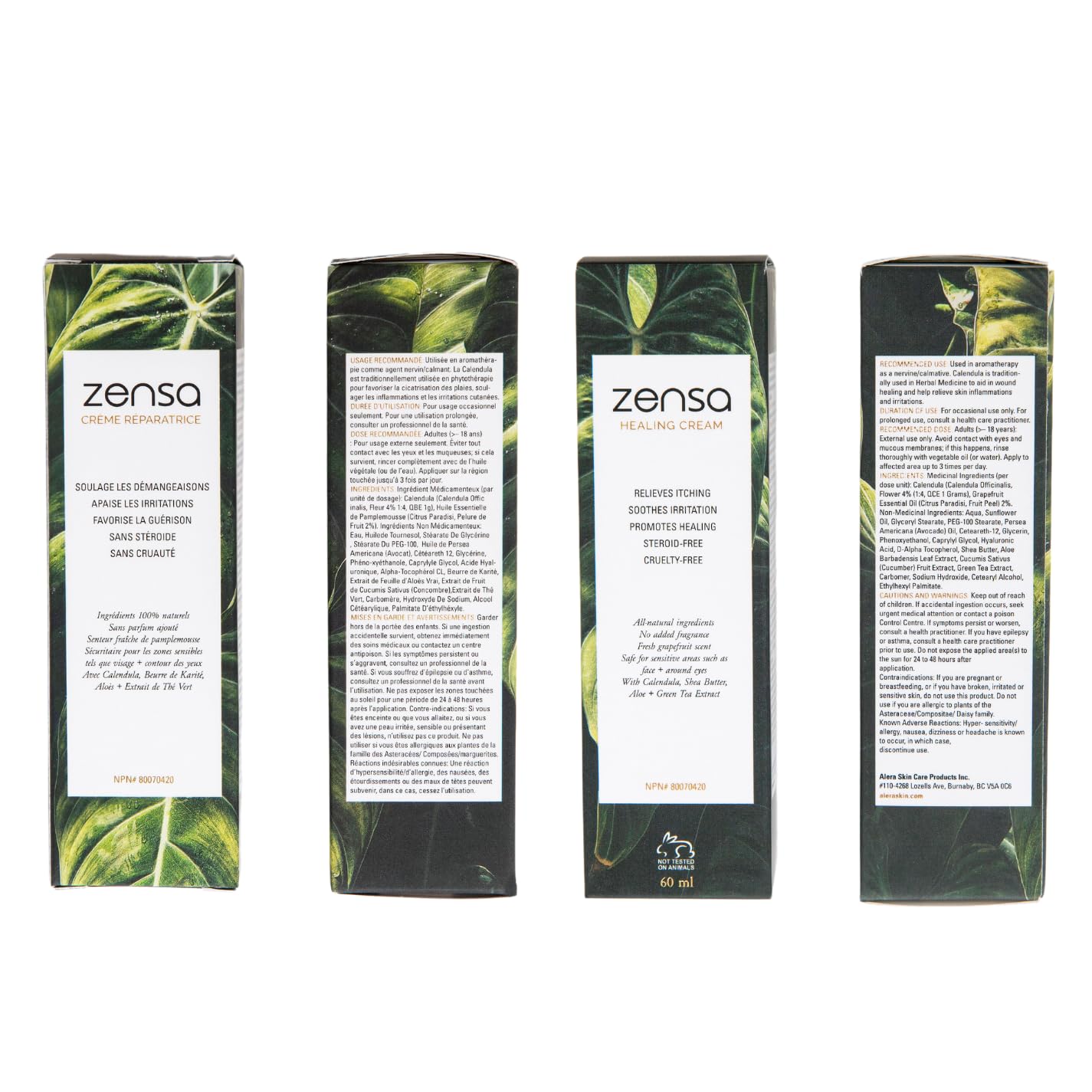 Zensa Healing Cream | Dry Skin Care for Tattoo, Microblading & Waxing Aftercare | 2 oz