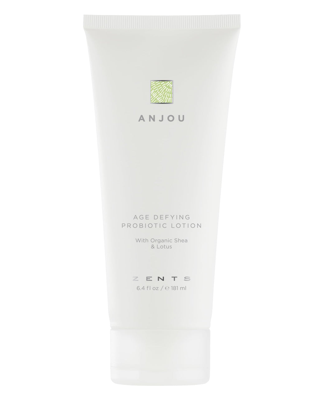 Zents Age-Defying Probiotic Lotion Anjou – Hyaluronic Acid, Shea Butter, 6.4 fl oz