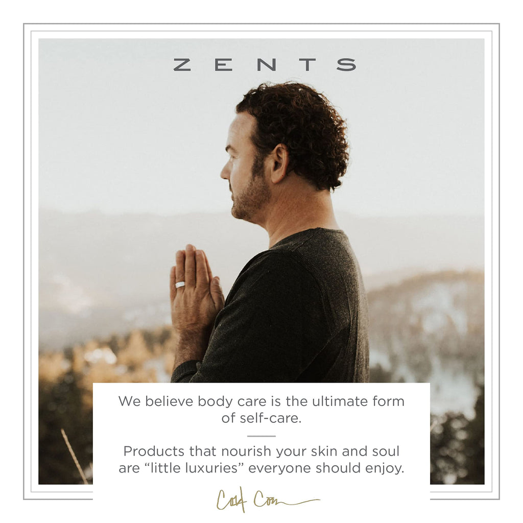 Zents Concreta Firming Repair Balm & Solid Parfum (Oolong) | Moisturizing Shea Butter & Coconut Oil | 1.25 fl oz