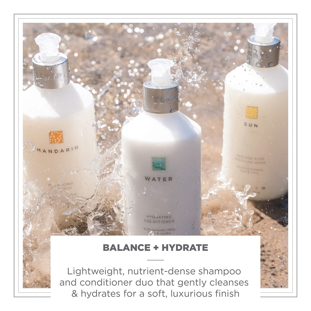 ZENTS Balancing Shampoo & Moisturizing Conditioner Set – Color Safe, Sulfate-Free, 10 fl oz Each