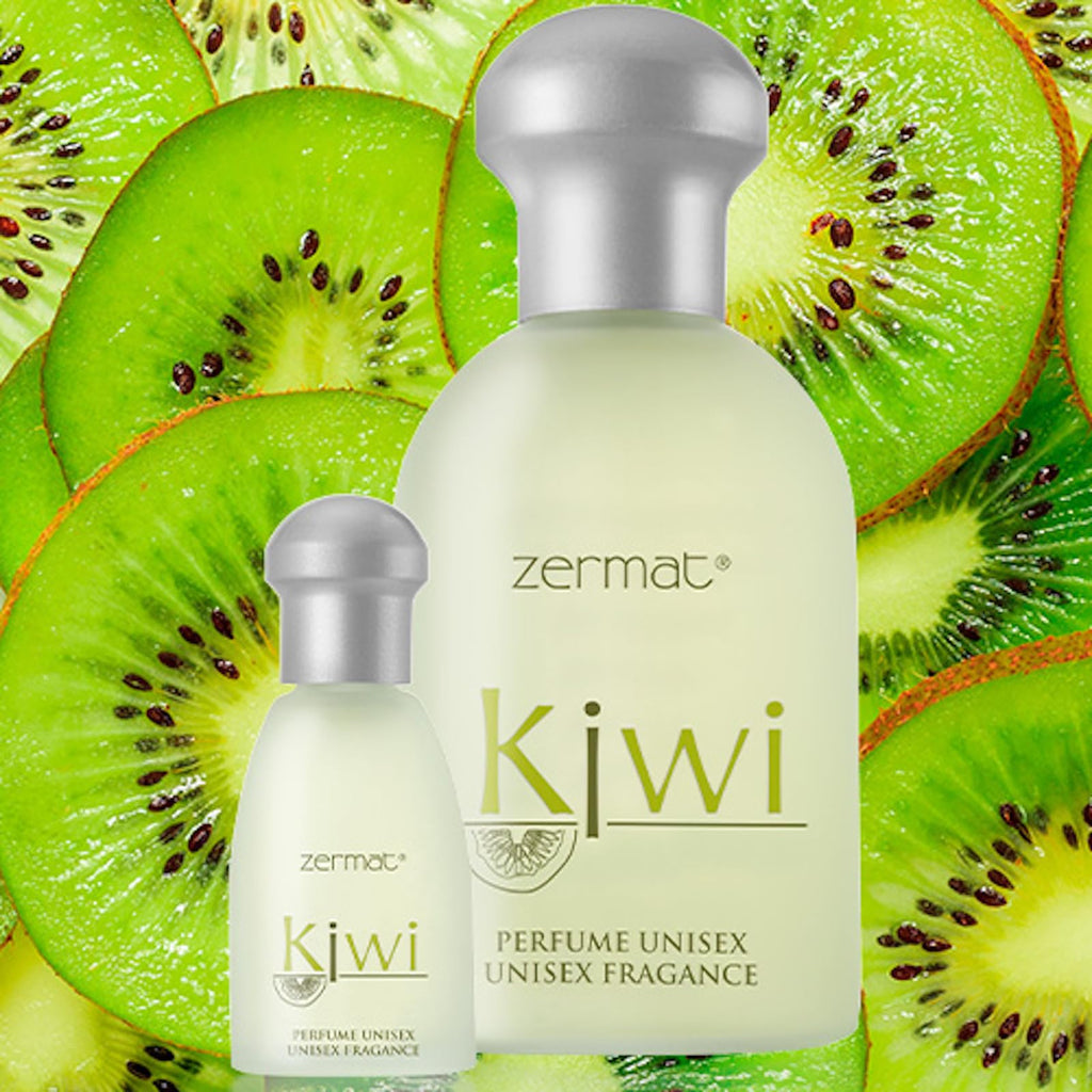 Zermat Kiwi Fragrance — Unisex Citrus Perfume with Lime, Bergamot & Cedar (4.05 oz + 0.50 oz Mini)