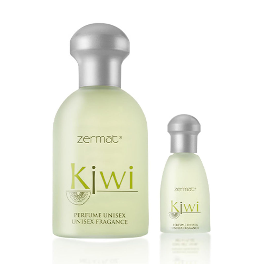 Zermat Kiwi Fragrance — Unisex Citrus Perfume with Lime, Bergamot & Cedar (4.05 oz + 0.50 oz Mini)