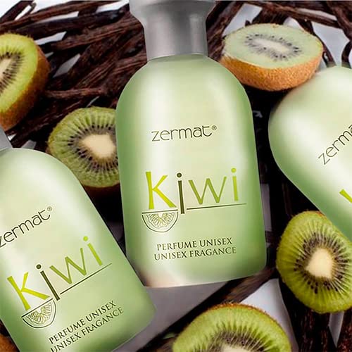 Zermat Kiwi Fragrance — Unisex Citrus Perfume with Lime, Bergamot & Cedar (4.05 oz + 0.50 oz Mini)