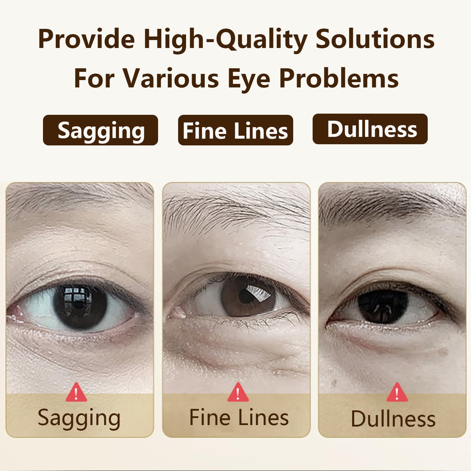 Zevorify Eye Repair Stick for Men | Caffeine Under-Eye Roller for Depuffing & Hydration | 0.34 Fl Oz