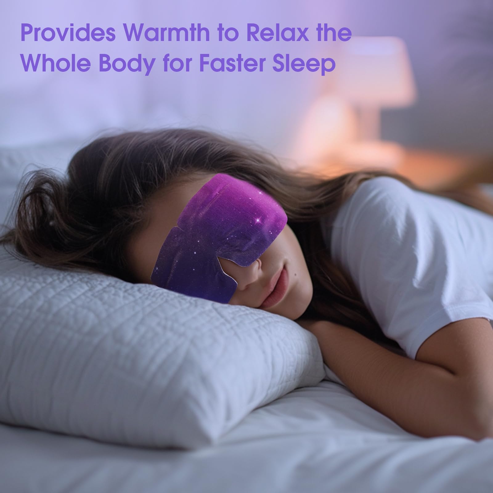 ZHENYEMEI 7Packs Microcurrent Heated Eye Mask – Dry Eye Relief, Sleep Steam, Warm Compress