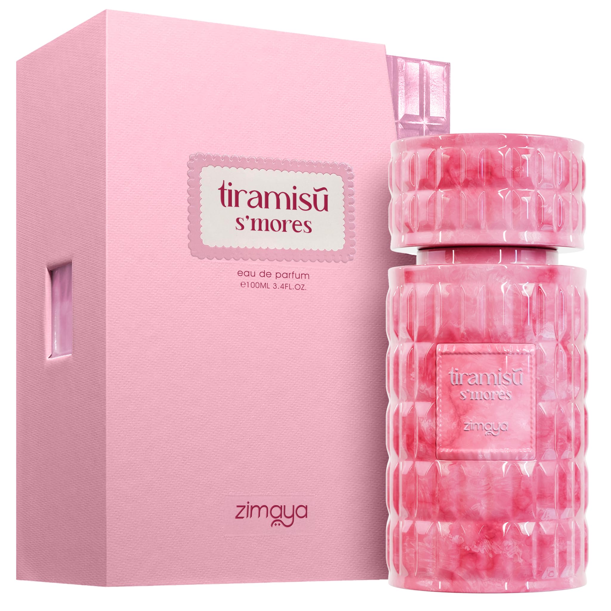 Zimaya Tiramisu S'mores for Women Eau de Parfum, 3.4 Fl Oz