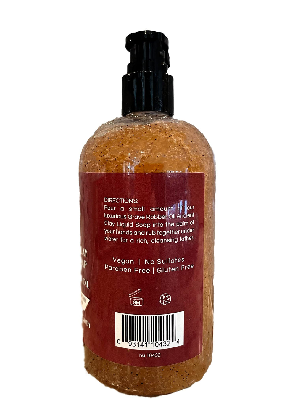 Zion Health Liquid Soap 16 oz Grave Robber Oil – Purifying, Vegan, Sulfate-Free