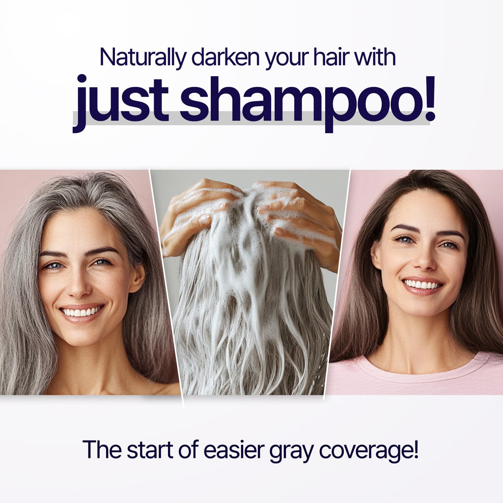 ZIOSTAND SMIB LactoBio Color Change Shampoo — Gray Coverage & Probiotics