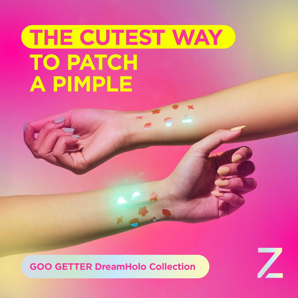 ZitSticka DreamHolo 72ct Pimple Patches – Holographic Goo Getter Hydrocolloid Patches