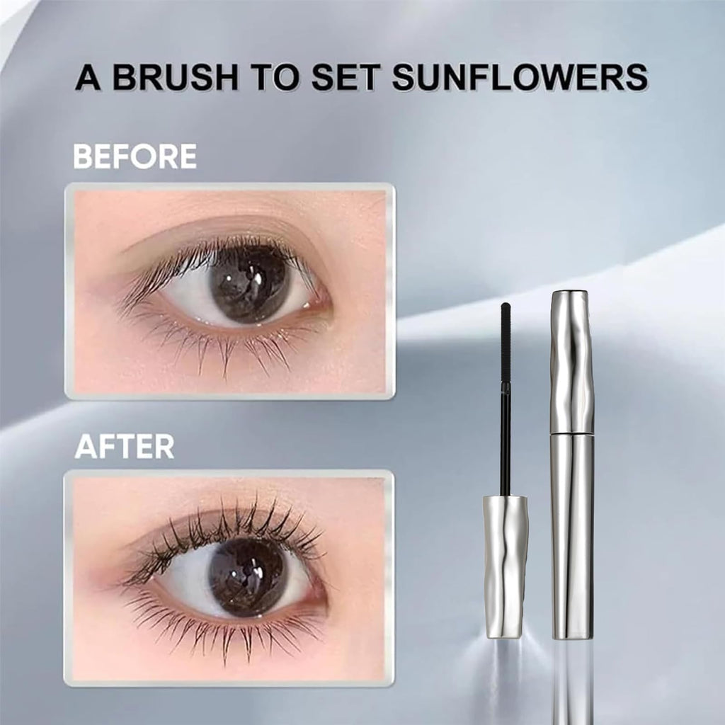 ZkYo Beauty Steel Tube Eyelash Primer & Waterproof Mascara – Curl & Longevity